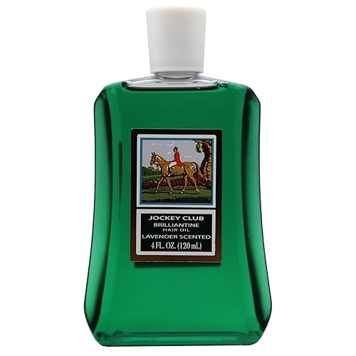 Jockey Club Liquid Brilliantine Hair Styling, Helps Softens All Hair Types, Lavender Scented 4 Fl Oz Plastic Bottle Beauty & Personal Care Midway Importing