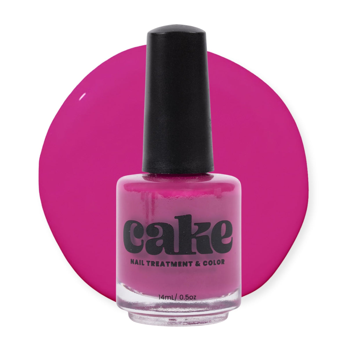 CAKE Natural Gel Nail Polish Color, Nail Strengthener and Growth, Nail Repair for Damaged Nails, Fingernail Polish, Natural Nail Polish, Concealer