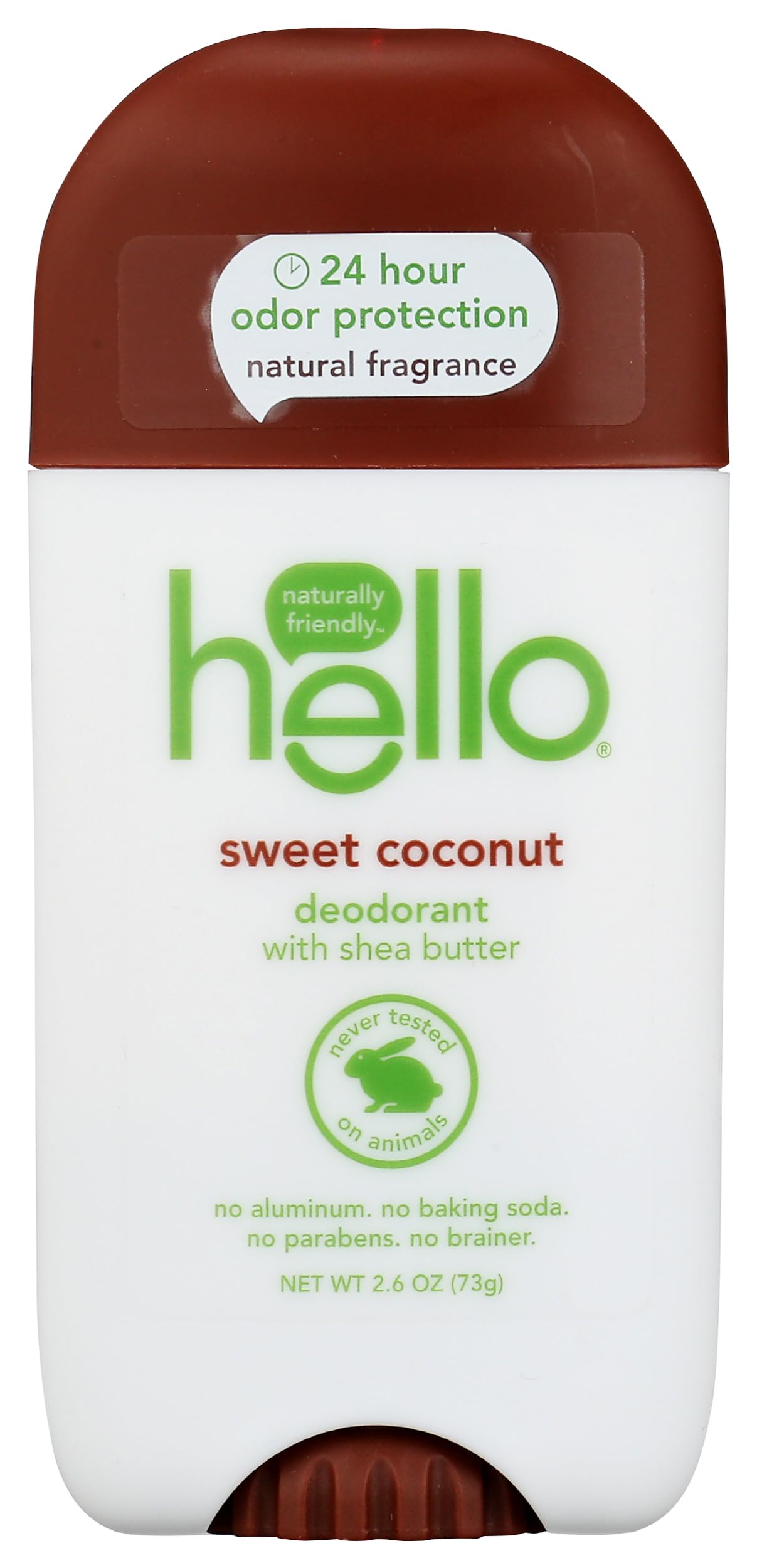 Hello Sweet Coconut Deodorant, 2.6 OZ Beauty and Personal Care hello