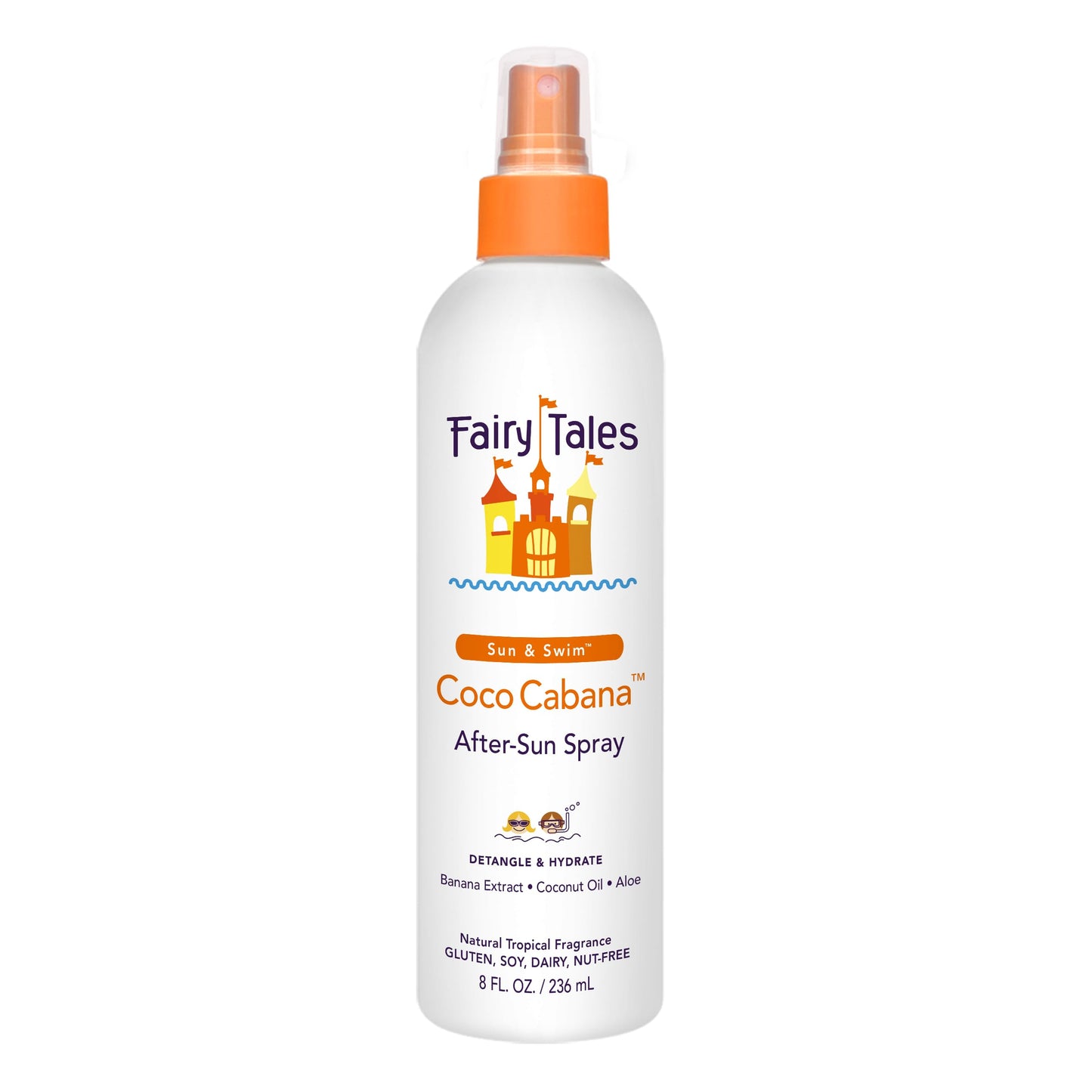Fairy Tales Sun & Swim Leave-In Conditioner Spray for Kids - Pre Swim & After Swim Hair Protection, Defends Against Chlorine, Salt & Sun - Delicious Beauty and Personal Care Fairy Tales Default Title