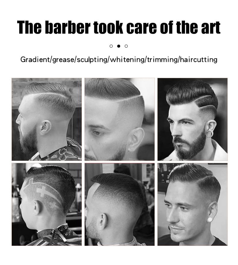 Hair Clippers for Men Professional - 7000RPM Cordless and Trimmers Set with Digital Display,4 Limit Combs USB Rechargeable Electric Cutting Kit Beauty and Personal Care QDKVTNDJZ