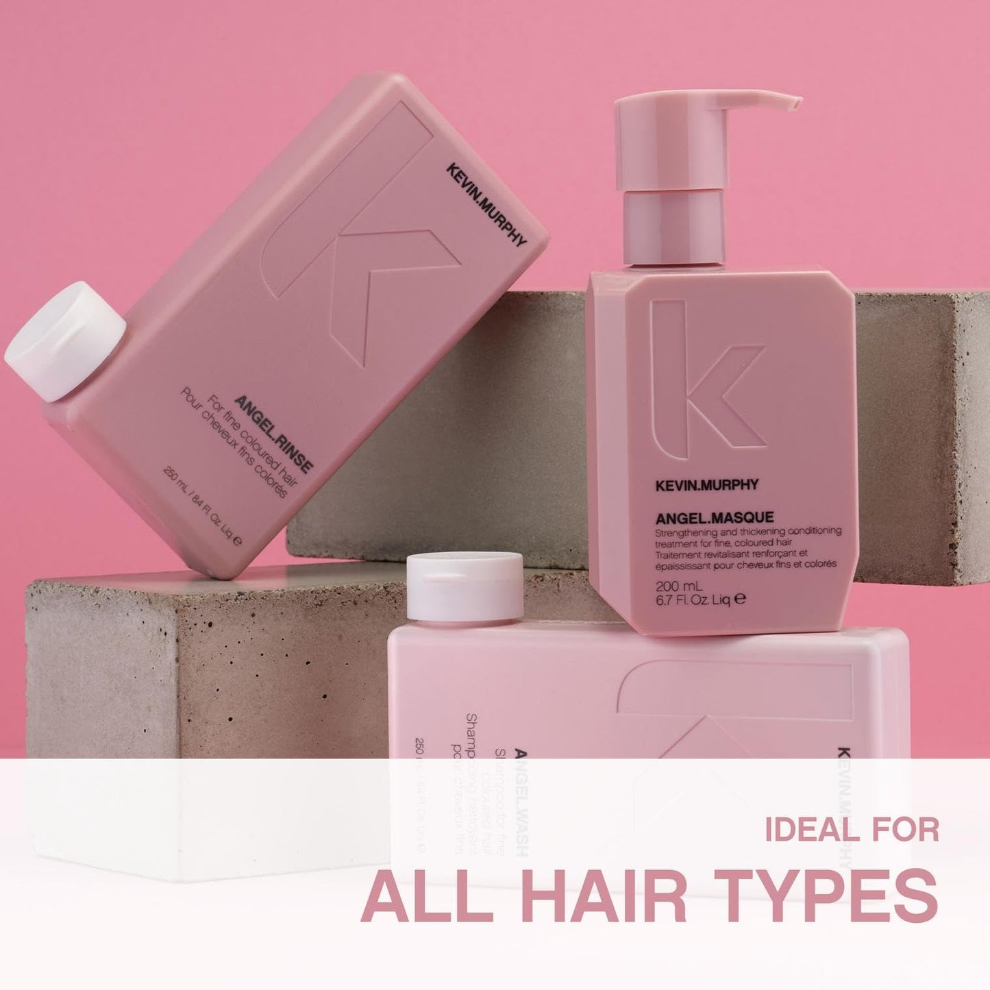 KEVIN.MURPHY ANGEL.MASQUE - Hair Masque for Damaged Hair - For Fine, Dry, Coloured Hair - Deep Conditioning Hair Treatment - With Lotus Flower Beauty & Personal Care Kevin Murphy