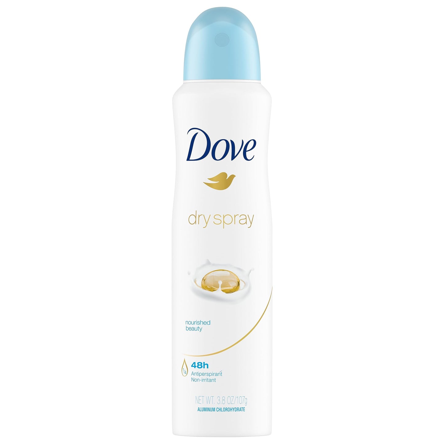 Dove Dry Spray Antiperspirant, Nourished Beauty 3.80 oz (Pack of 5) Beauty and Personal Care Dove