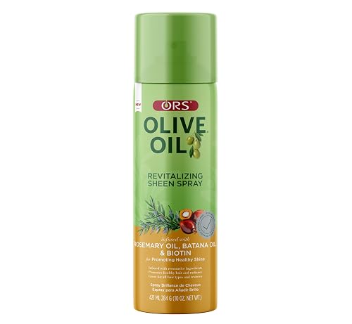 ORS Olive Oil Revitalizing Sheen Spray with Rosemary, Batana & Biotin Oil 10 Ounces Beauty & Personal Care ORS