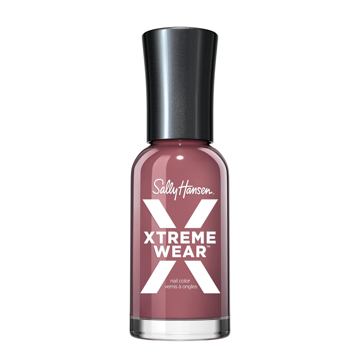 Sally Hansen Xtreme Wear Nail Polish, Streak-Free, Shiny Finish, Long-Lasting Nail Color, Mauve Over, 0.12 fl oz Beauty & Personal Care Sally Hansen