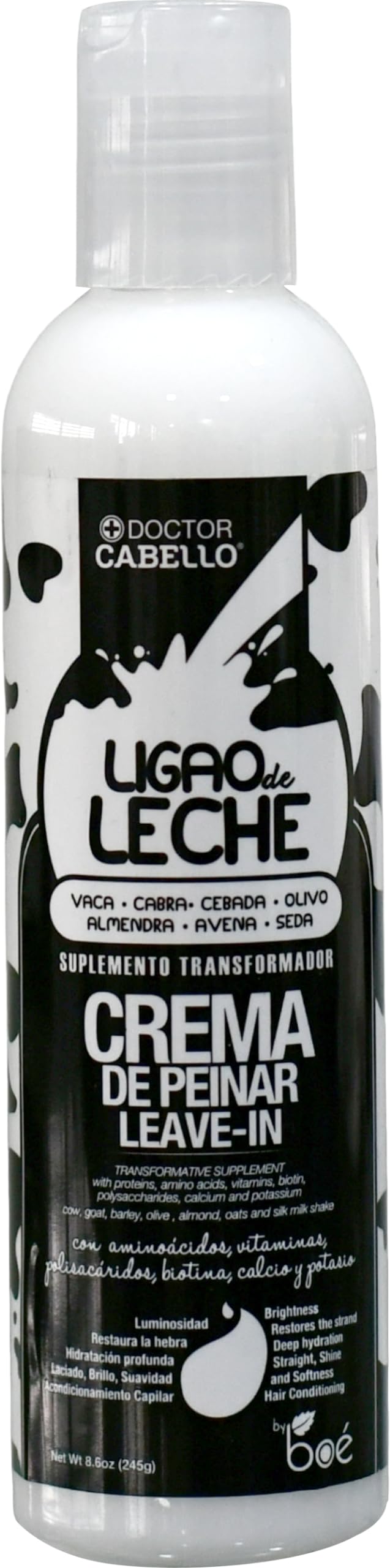 Doctor Cabello Ligao De Leche Combo Set - Suero leave-in 8.6oz and shampoo 13.2oz Beauty & Personal Care LIGAO DE LECHE