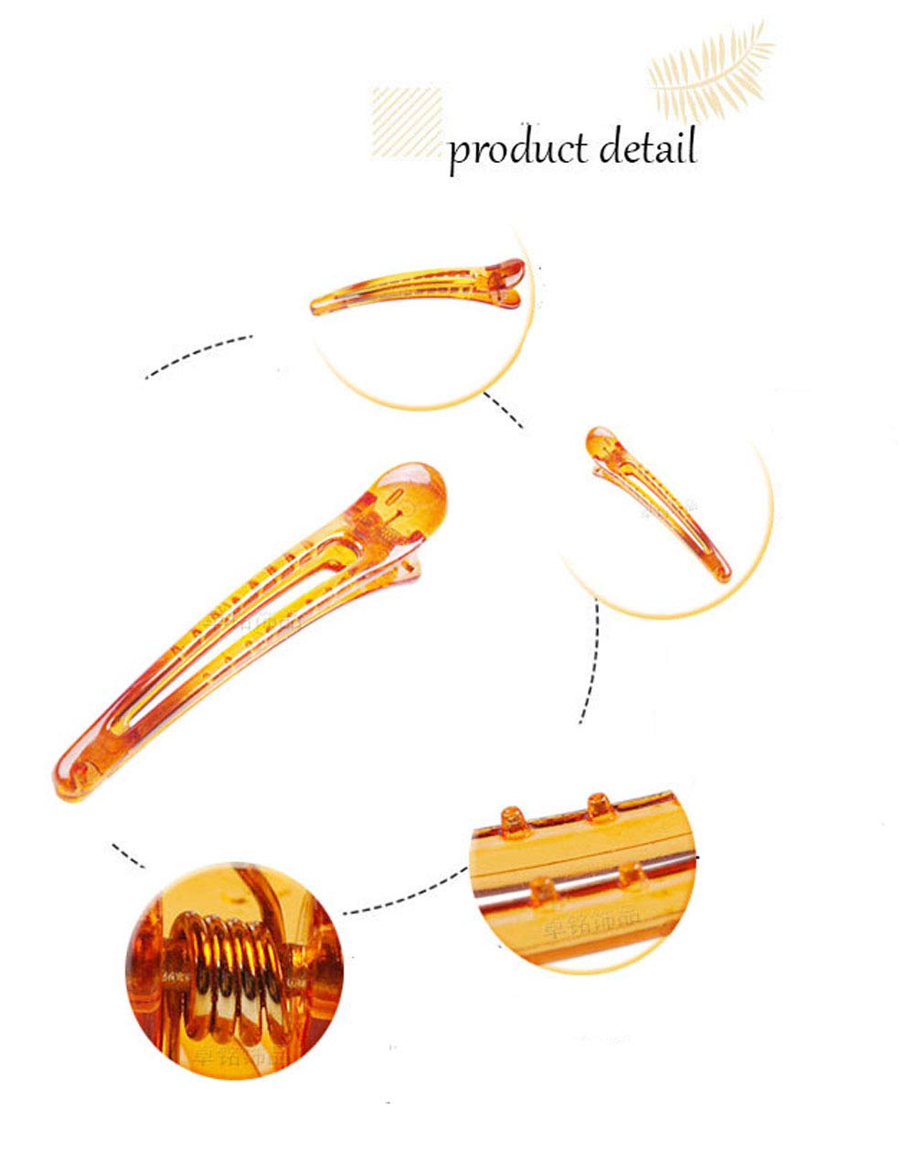 12PCS Plastic Duck Bill Teeth Hair Clips Non Slip band Clips Alligator Bows Hair Clips Professional Hairdressing Salon Hair Barrettes For Hair Styling Beauty & Personal Care Suoirblss