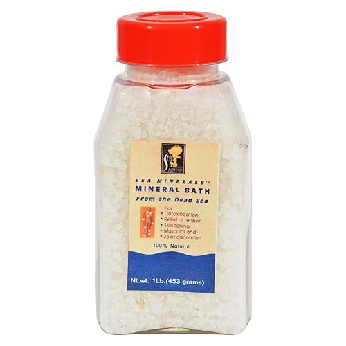 Sea Minerals Dead Sea Mineral Bath Salt, 1 Lb Beauty & Personal Care Sea Minerals