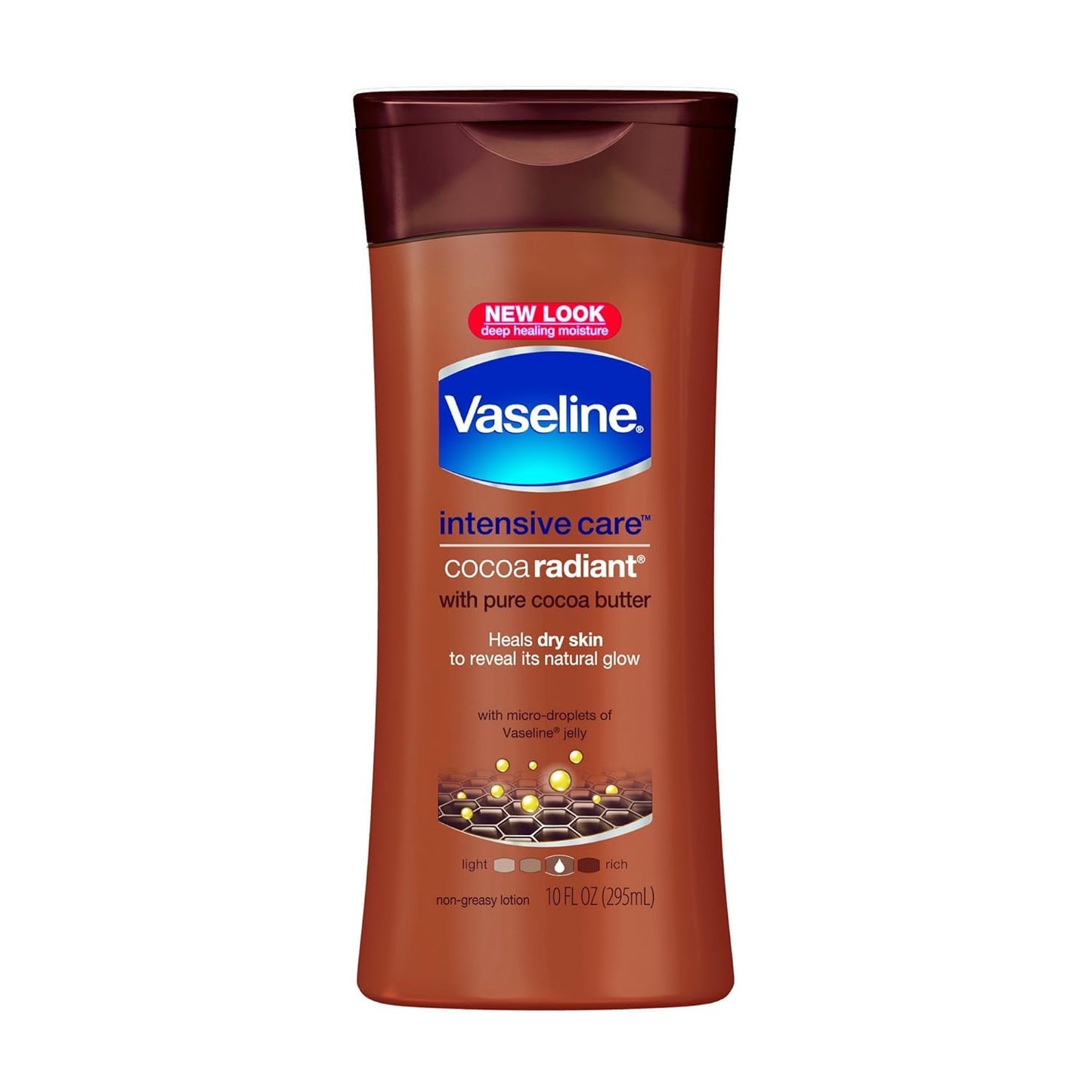 Vaseline Intensive Care Lotion - Cocoa Radiant - 10 fl oz (295 ml) - 3 Pack Beauty & Personal Care Vaseline
