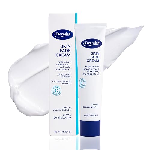 Dermisa Skin Fade Cream with Vitamin C, Licorice and Emblica - Dark Spot Corrector and Face Moisturizer for Sun Spots, Age Spots and Freckles - 1.78 Beauty & Personal Care Dermisa