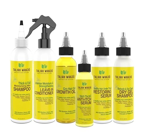 Taliah Waajid Protective Styles Regimen Care for Braids Hair Care (T016) (T100) (T040) (T024) (U104) (T104) Beauty & Personal Care Taliah Waajid black earth products