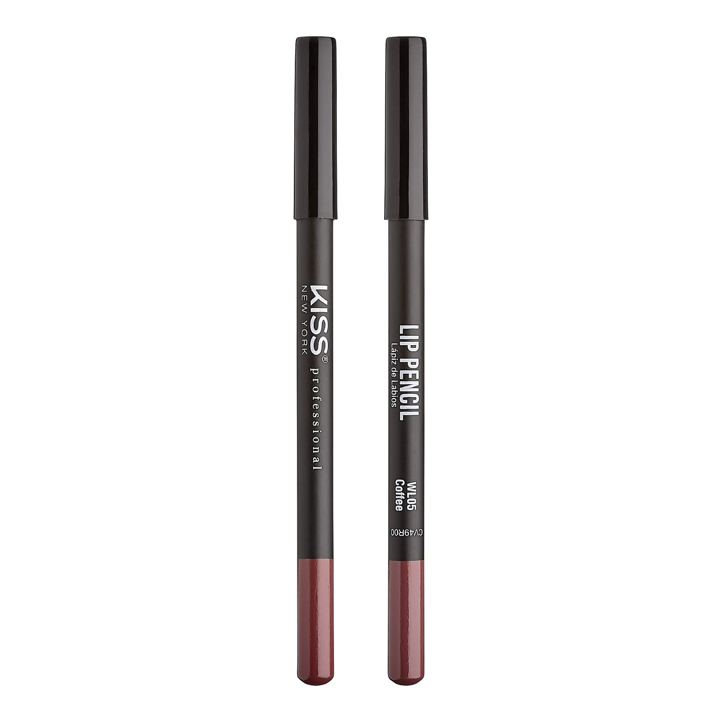 Kiss New York Professional Slim Long-Wear Lip Liner Pencil, Matte Finish Beauty & Personal Care Kiss