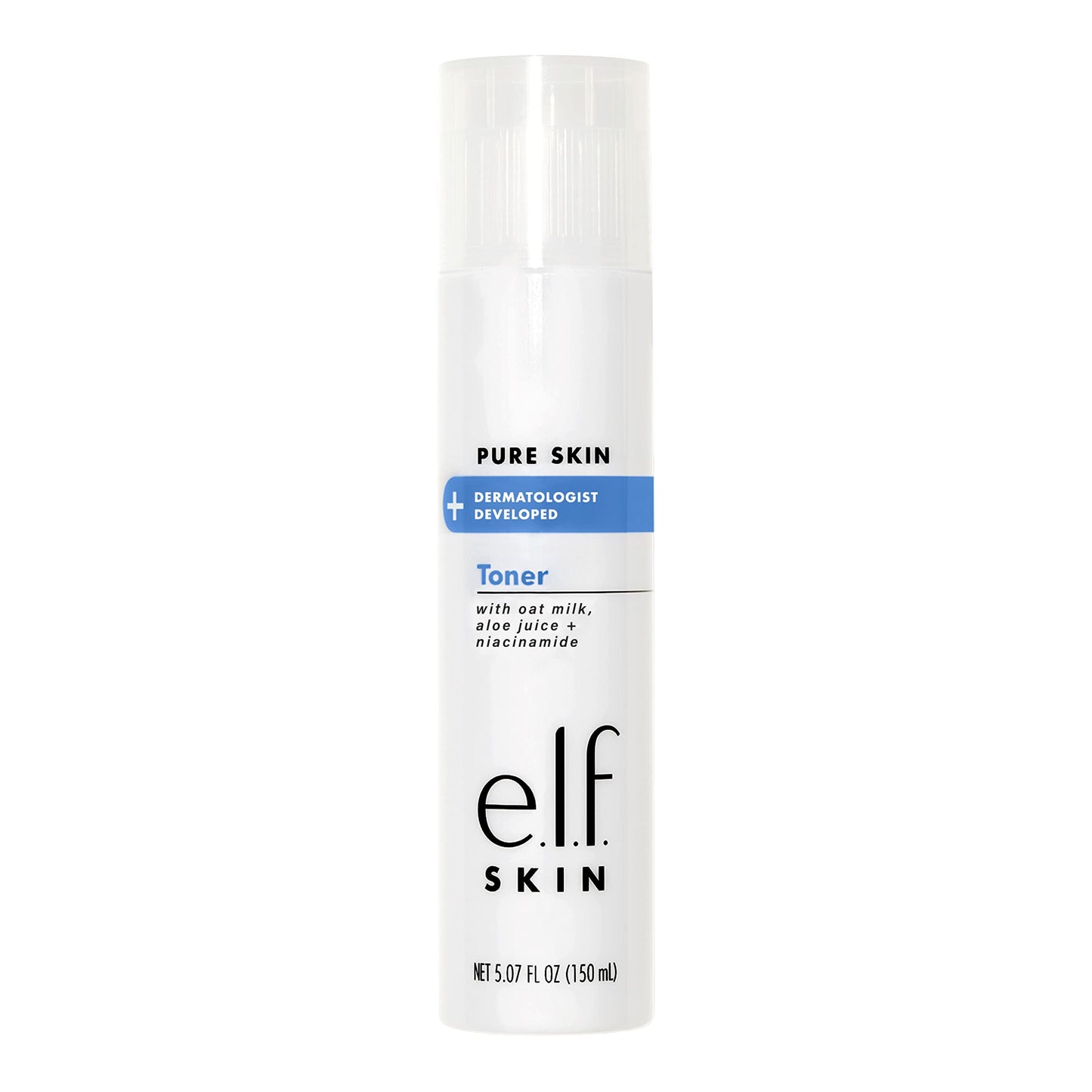 e.l.f. Skin Pure Skin Toner, Gentle, Soothing & Exfoliating Daily Toner for A Smoother-Looking Complexion, Made with Oat Milk, Aloe Juice Beauty & Personal Care e.l.f.