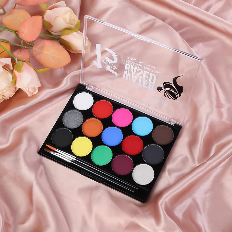 Water based colors painted body and face (WTCOLOR3) Beauty & Personal Care MayGirl
