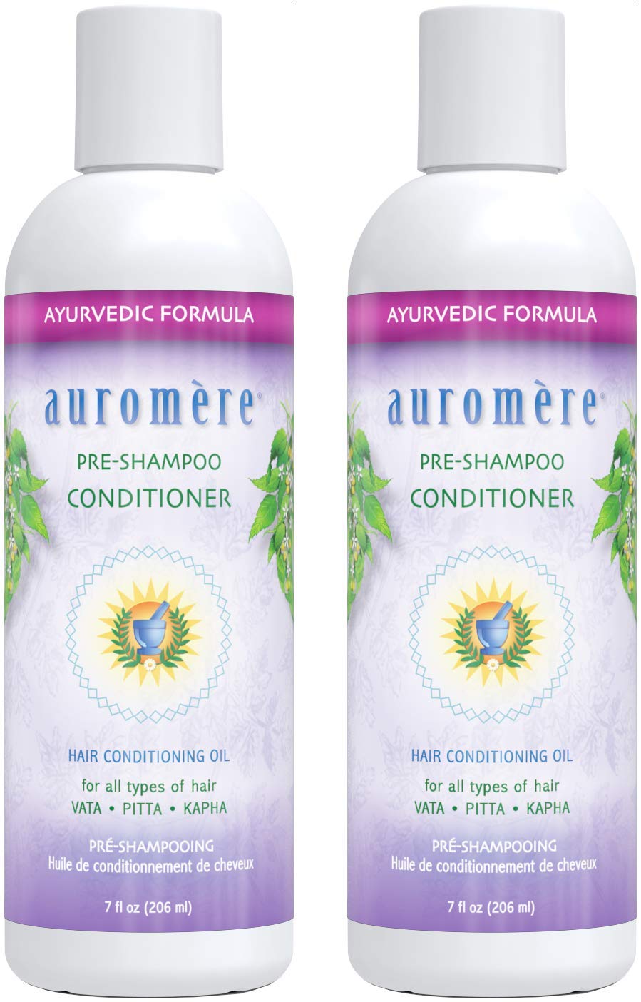 Auromere Ayurvedic Pre-Shampoo Conditioner - Vegan, Cruelty-Free, Non-GMO, Moisturizing, Paraben-Free, Sulfate-Free Conditioning Oil for All Hair Beauty & Personal Care Auromere