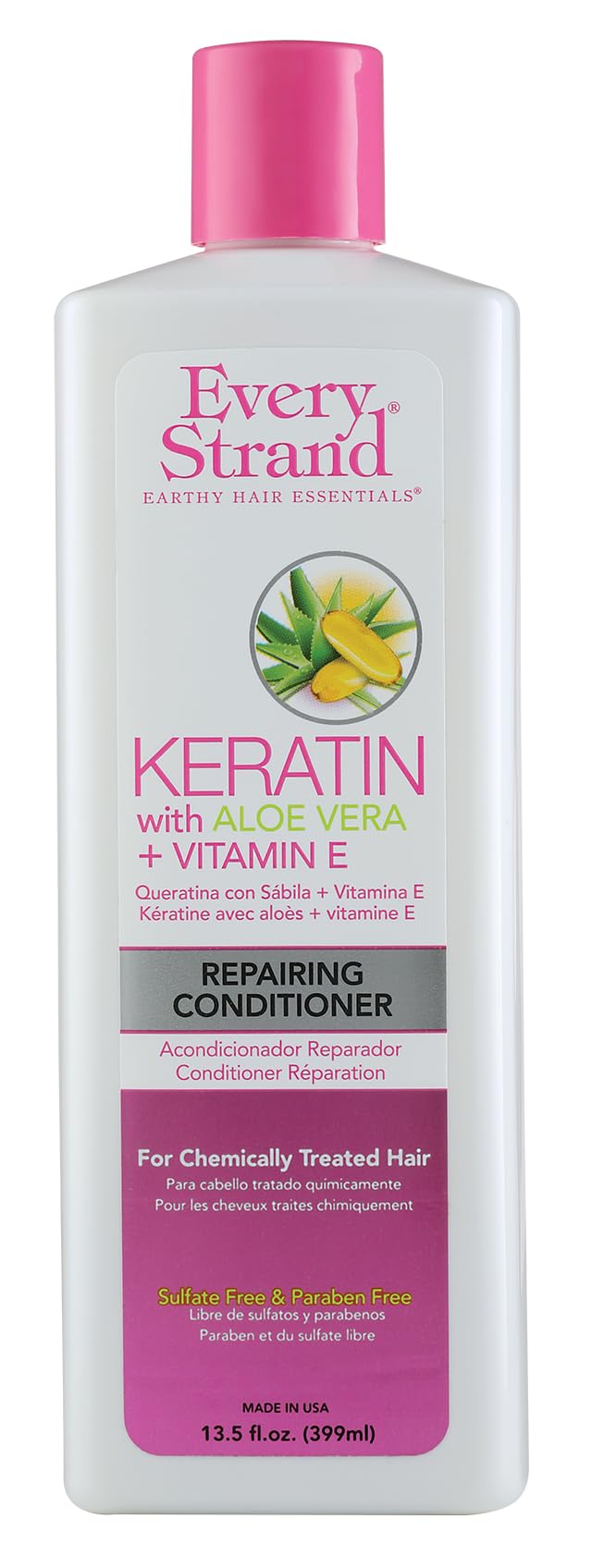 Every Strand Keratin Repairing Conditioner, 13.5 Fl Ounce, 13.5 Ounce Beauty & Personal Care Every Strand