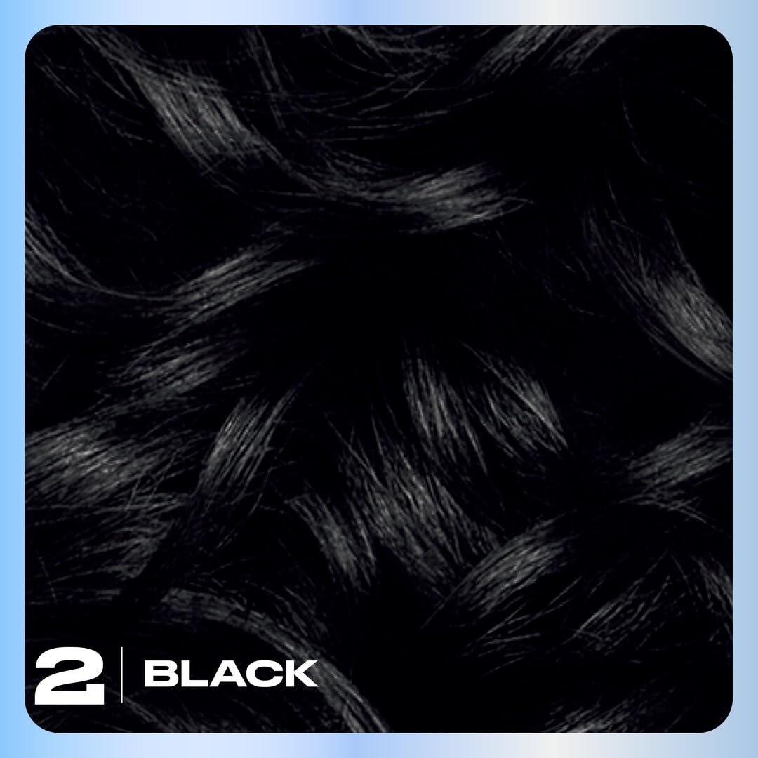 Clairol Nice'n Easy Permanent Hair Dye, 2 Black | 100% Gray Coverage | Long?Lasting, Natural?Looking Color & Shine | Pack of 1 Beauty & Personal Care Clairol