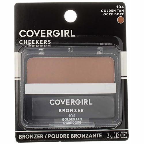 Cover Girl cheekers Bronzer 104 Golden Tan .12 oz Beauty & Personal Care COVERGIRL