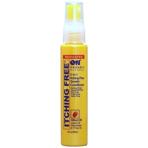 On Orgainc Natural 5-in-1 Itching Free Growth Conditioner with Olive Oil 2 oz Beauty & Personal Care OnStage