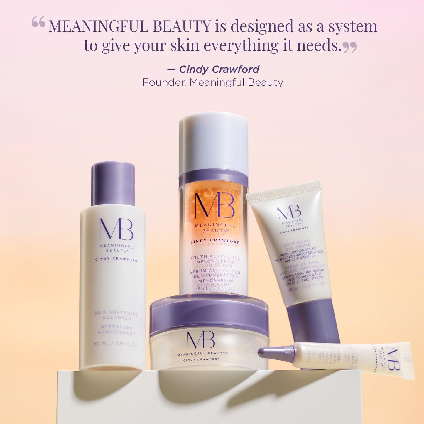 Meaningful Beauty 5-Piece Starter Kit, Gift Set, various color Beauty & Personal Care Meaningful Beauty