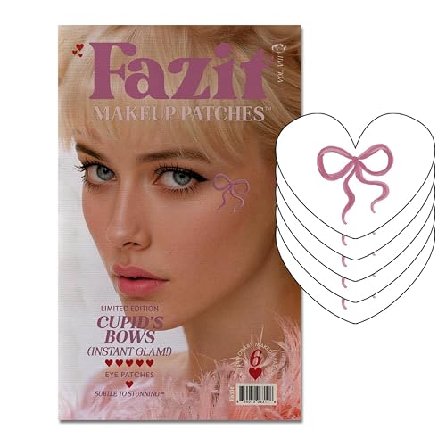 Fazit Makeup Patches - Cupid's Bow Speckles - Glow Up Make-Up Patches - Cute Glitter Makeup Accessories for Women - Cosmetic Glitter for Face Beauty & Personal Care Fazit