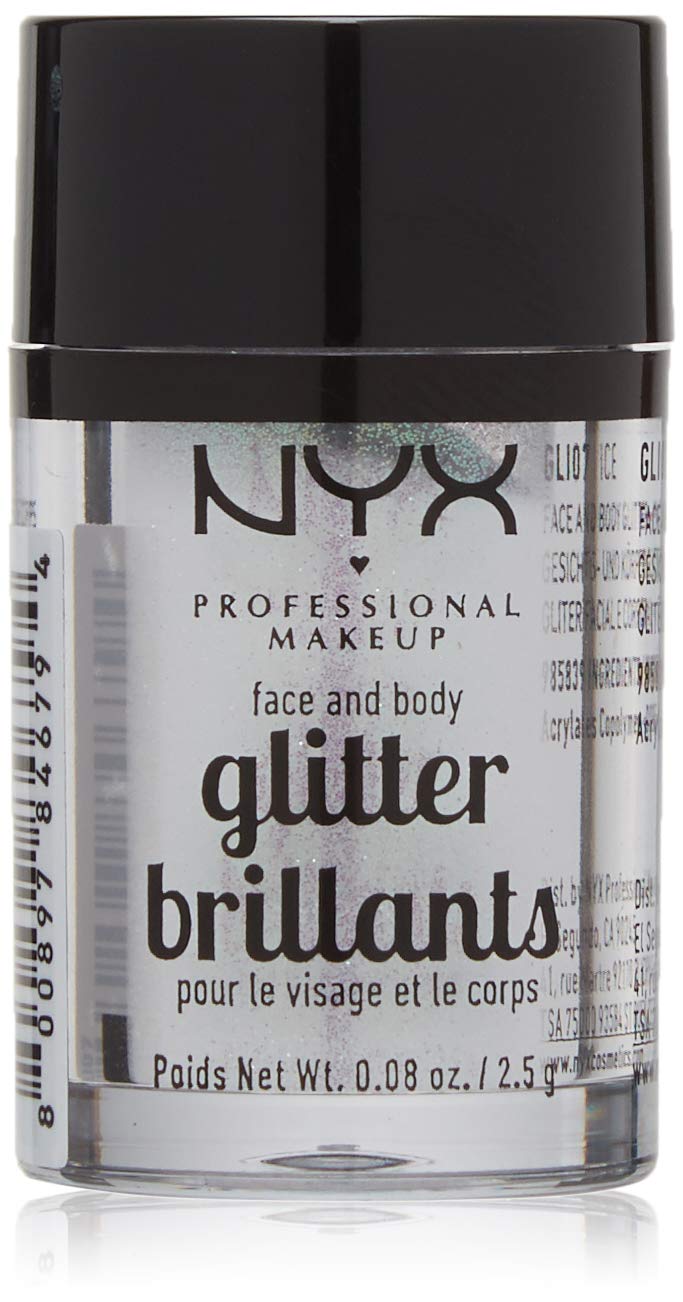 NYX PROFESSIONAL MAKEUP Face & Body Glitter, Ice Beauty & Personal Care NYX PROFESSIONAL MAKEUP