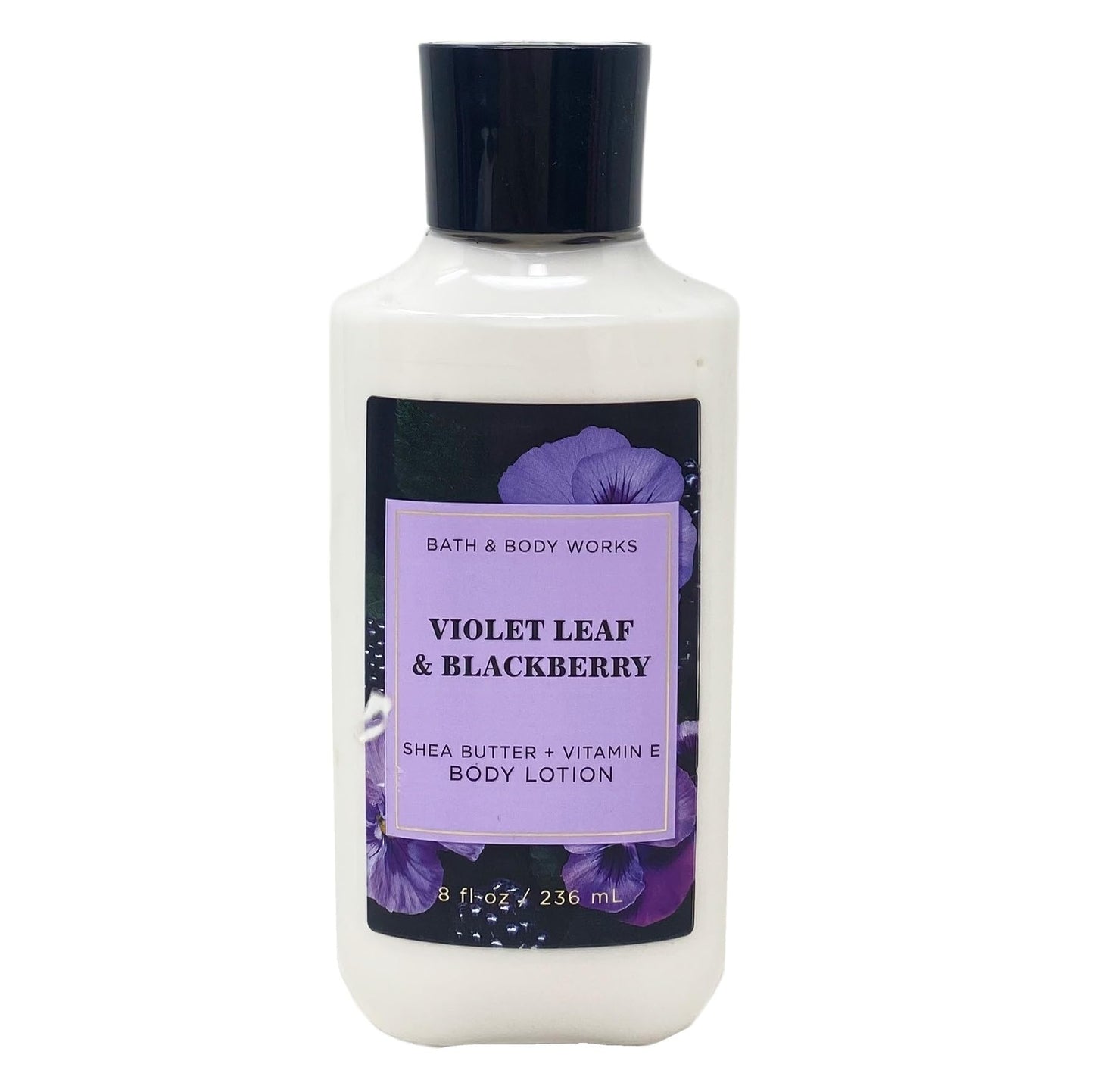 Bath & Body Works Violet Leaf & Blackberry 3 Piece Bundle - Body Cream - Shower Gel - Body Lotion - Full Size Beauty and Personal Care Bath & Body Works