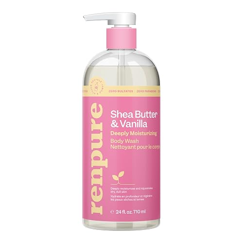 Renpure Body Wash Shea Butter & Vanilla Body Wash, 24 Ounces Beauty & Personal Care RENPURE