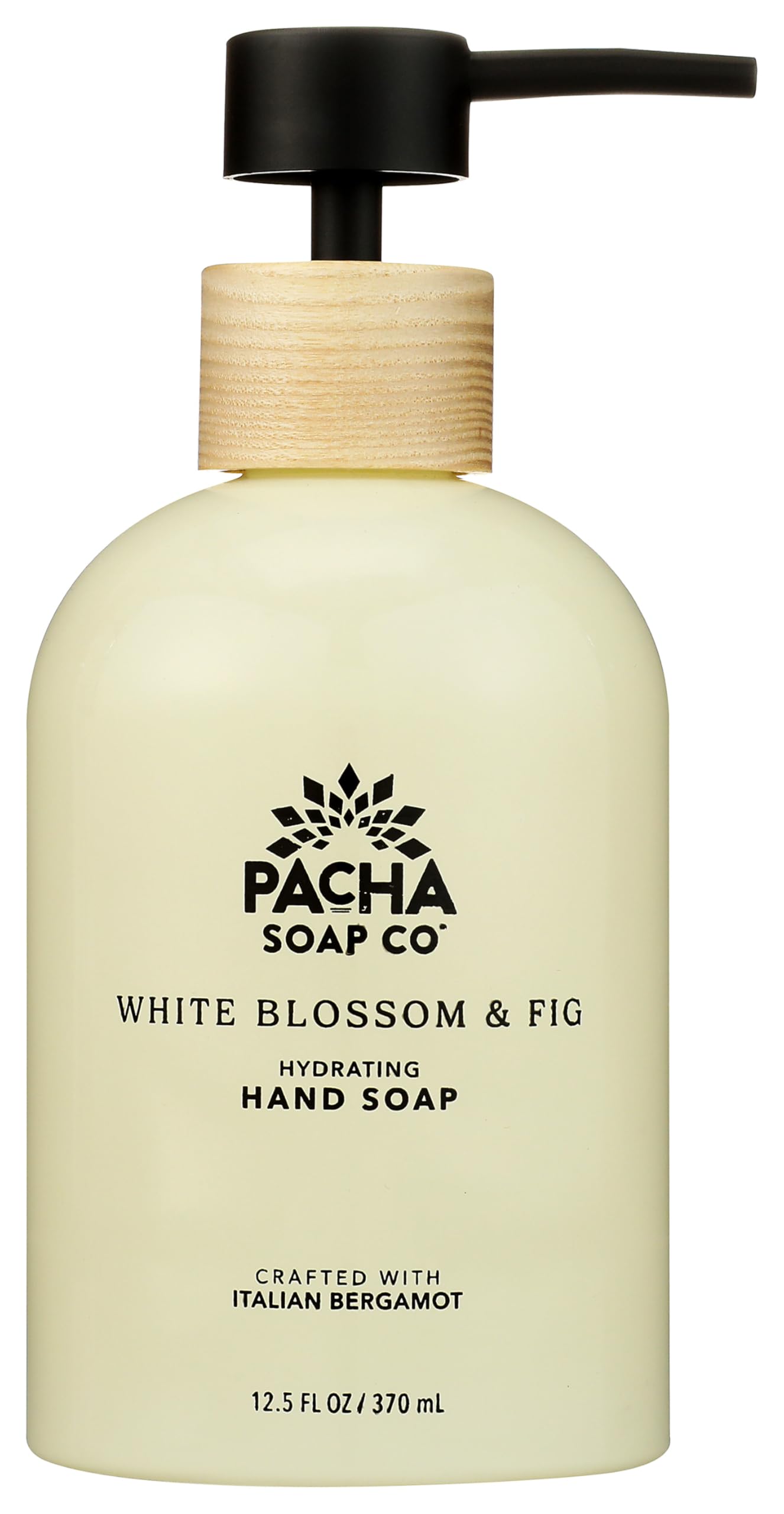 Pacha Soap White Blossom & Fig Liquid Hand Soap, 12.5 FZ Beauty & Personal Care Pacha Soap Co