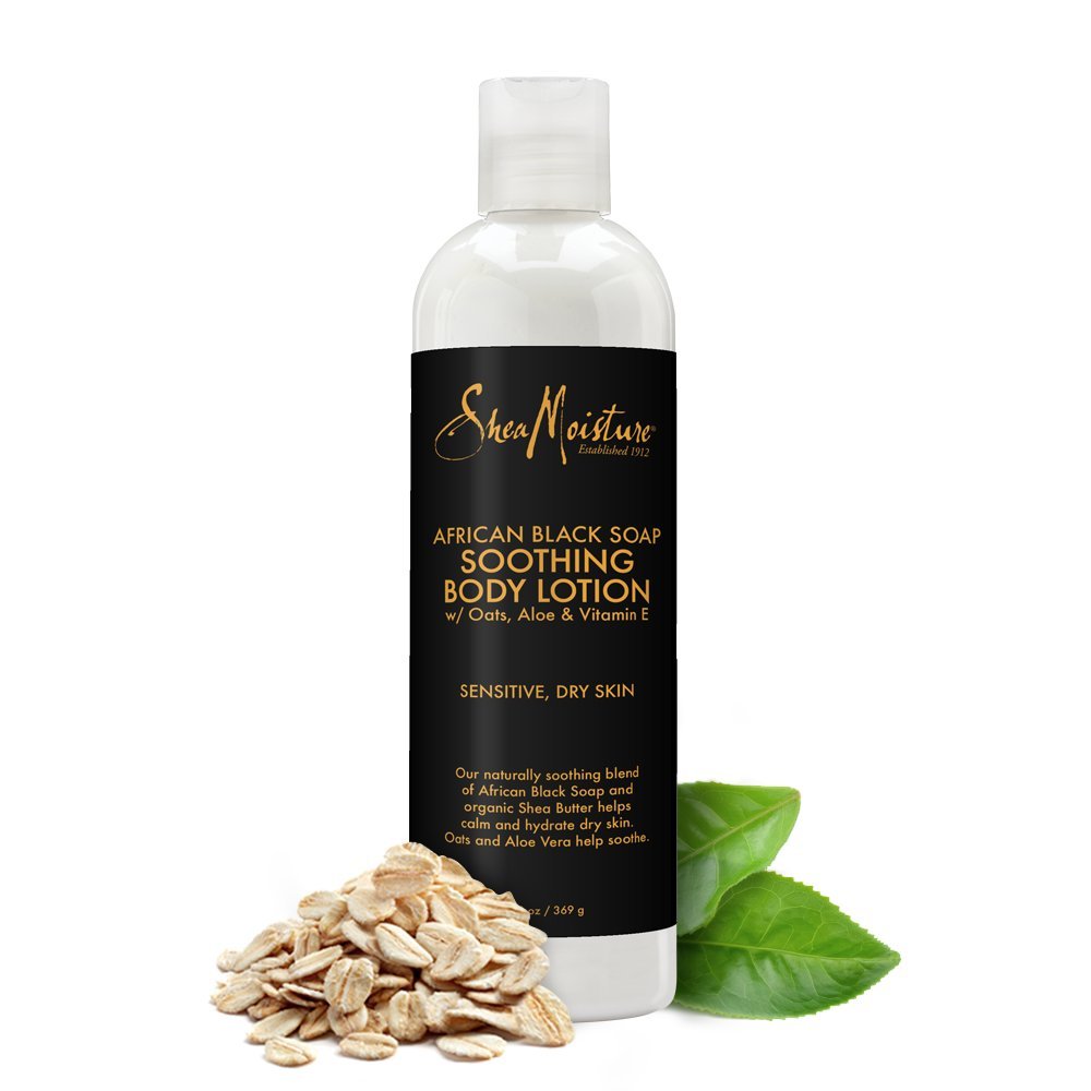 Sheamoisture Soothing Body Lotion for Troubled Skin African Black Soap Lotion with Shea Butter 13 oz Beauty & Personal Care Shea Moisture