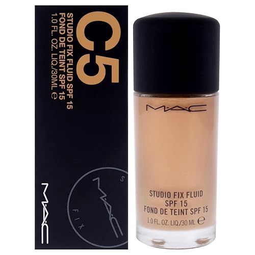 Studio Fix Fluid SPF 15 - C5 by MAC for Women - 1 oz Foundation Beauty & Personal Care MAC