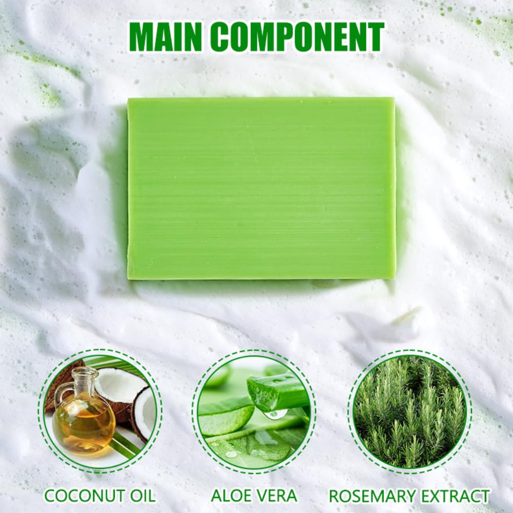 AICHUN BEAUTY Beard Growth Shampoo Soap Deep Cleanse Repair Damaged Beard Refreshing Facial Hair 100g / 3.5oz Beauty and Personal Care AICHUN BEAUTY