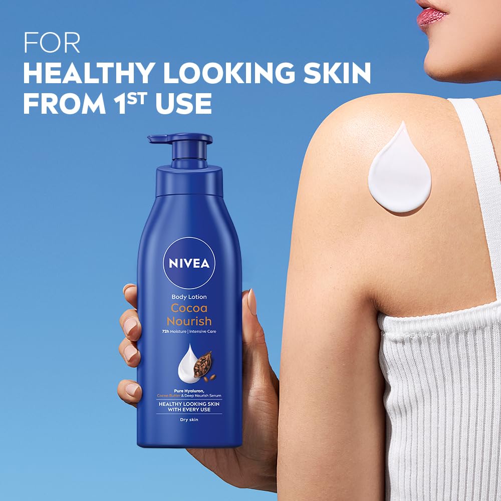 Nivea Cocoa Nourish Body Lotion(400 ml) Beauty & Personal Care NIVEA