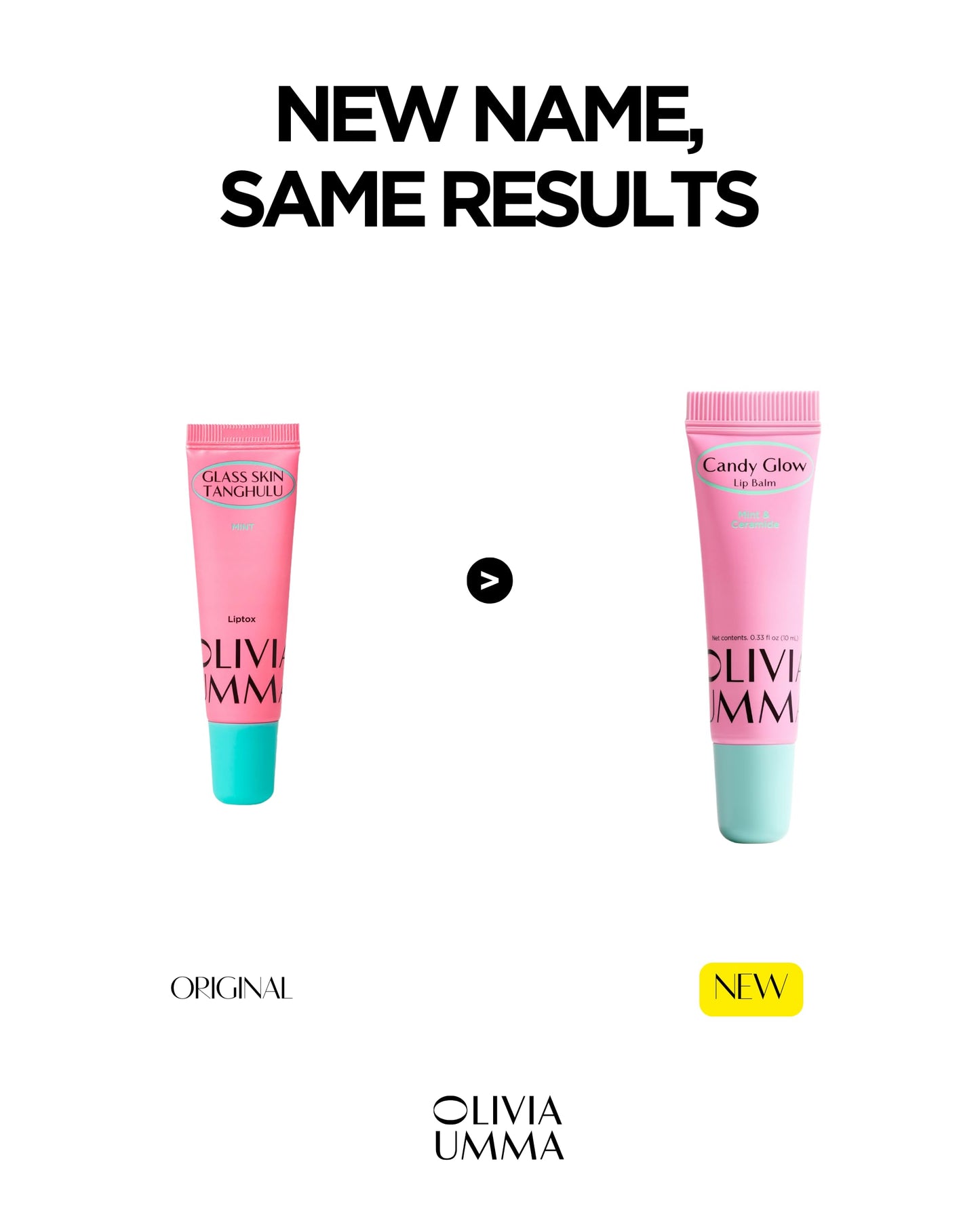 Olivia Umma Mint Glass Skin Tanghulu Liptox - Korean Plumping Lip Balm with Peppermint, Shea Butter & Macadamia Seed Oil - Restore Dry Lips and Shine Beauty and Personal Care OLIVIAUMMA