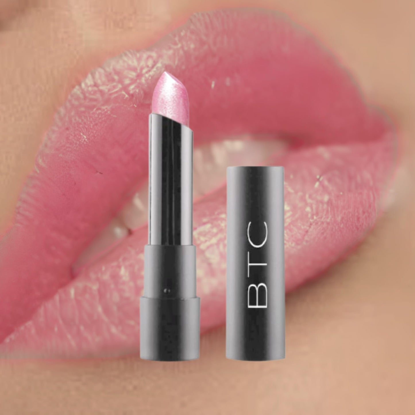 By The Clique Premium Soft Pastel Pink Moisturizing Satin Lipstick | Ballerina Beauty & Personal Care By The Clique