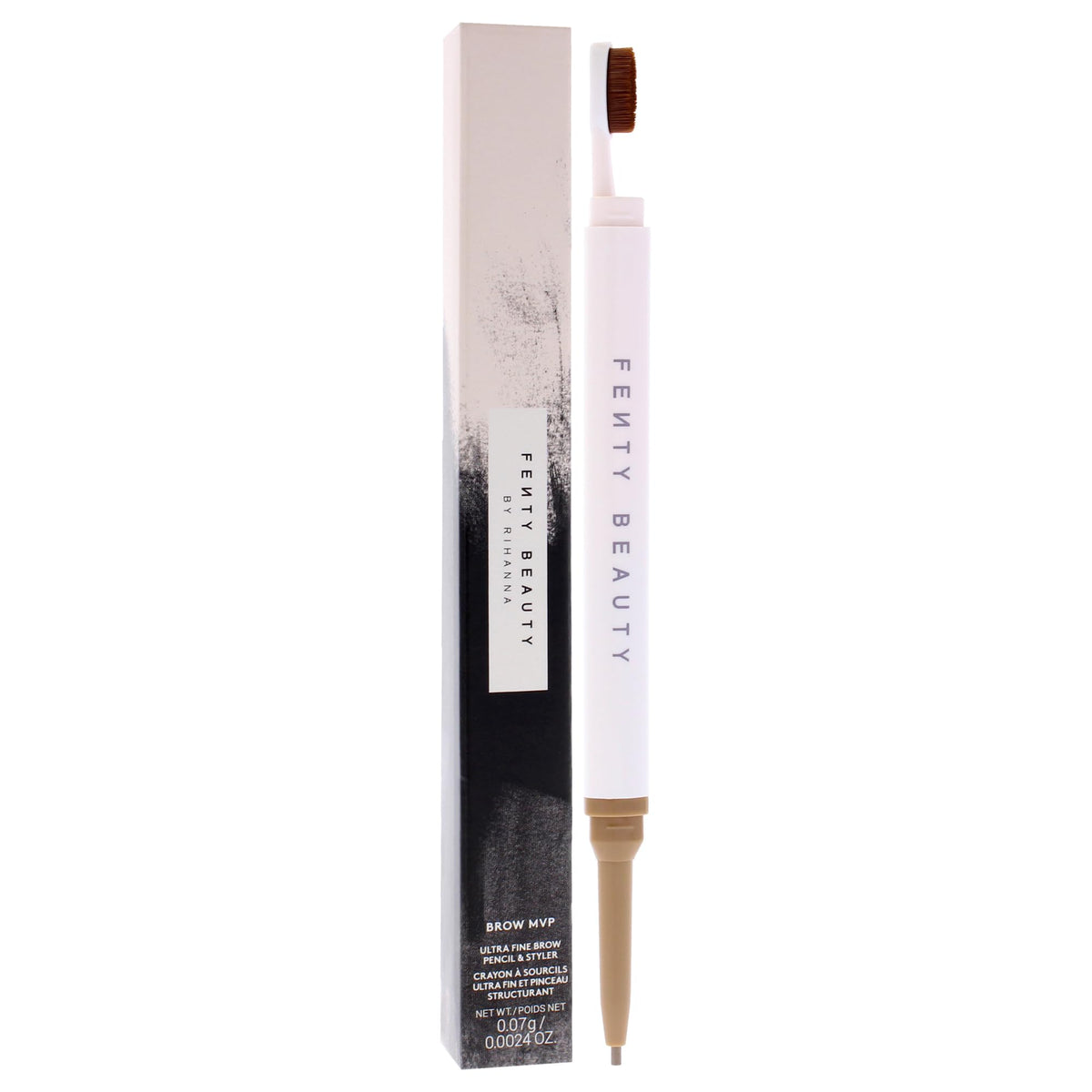Brow MVP Ultra Fine Brow Pencil and Styler - Medium Blonde by Fenty Beauty for Women - 0.002 oz Eyebrow Pencil