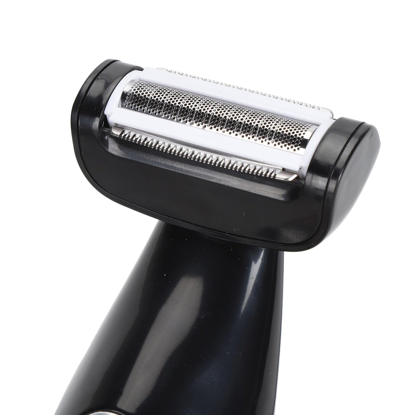 Qudinip Men Back Trimmer, Body Hair Groomer for Men with Removable Curved Handle Wet Dry Use Extreme Reach for Back Chest Face Beauty and Personal Care Qudinip