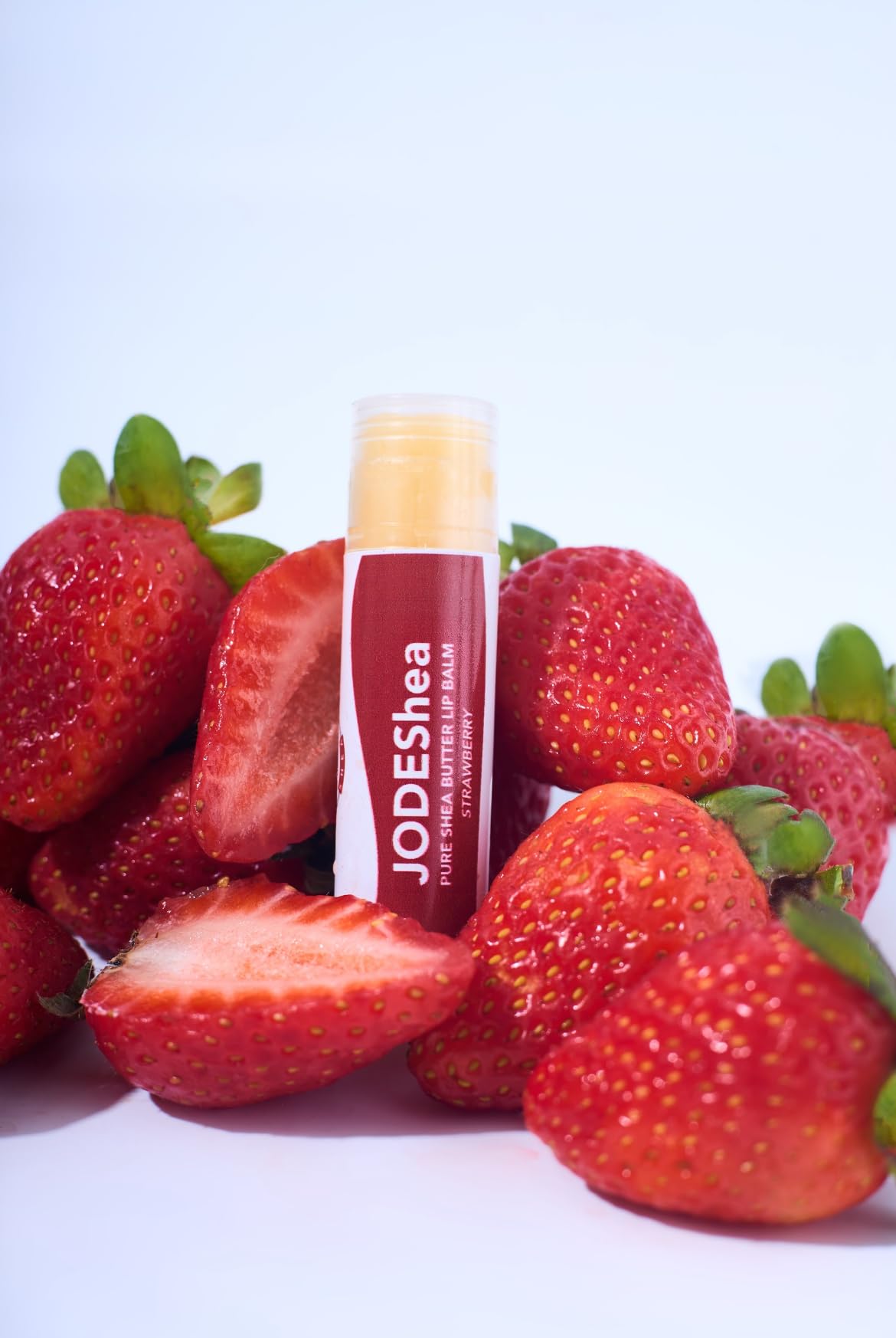 JODEShea Pure Shea Butter Lip Balm, Strawberry Flavor Beauty and Personal Care JODEShea