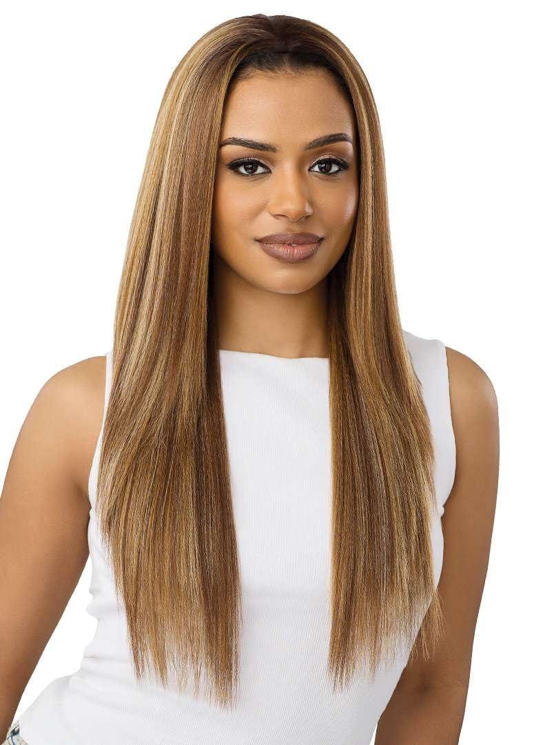 Outre Quick Weave Synthetic Half Wig - Kalina (ST HAZELNUT BROWN)
