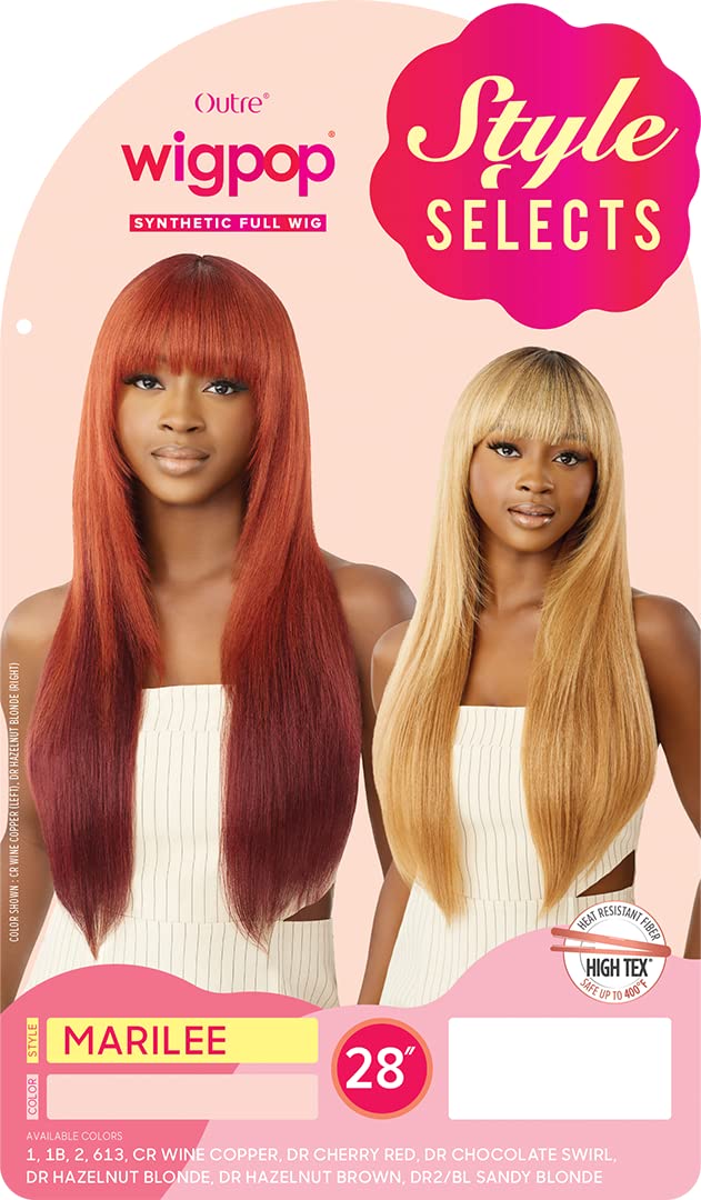 Outre Wigpop - Style Selects - MARILEE (DR HAZELNUT BROWN)