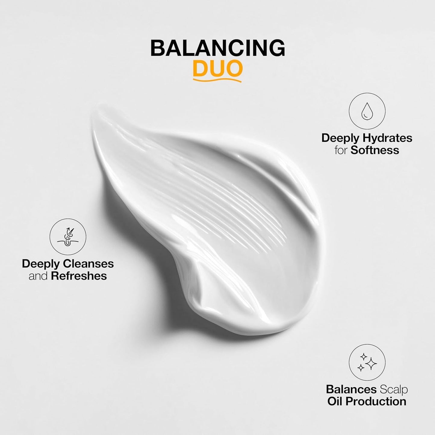 GK HAIR Global Keratin Balancing Shampoo and Conditioner 300ml Kit with Leave-In Cream 130ml | Moisturizing Hair Care Set for All Hair Types | Beauty & Personal Care GK HAIR