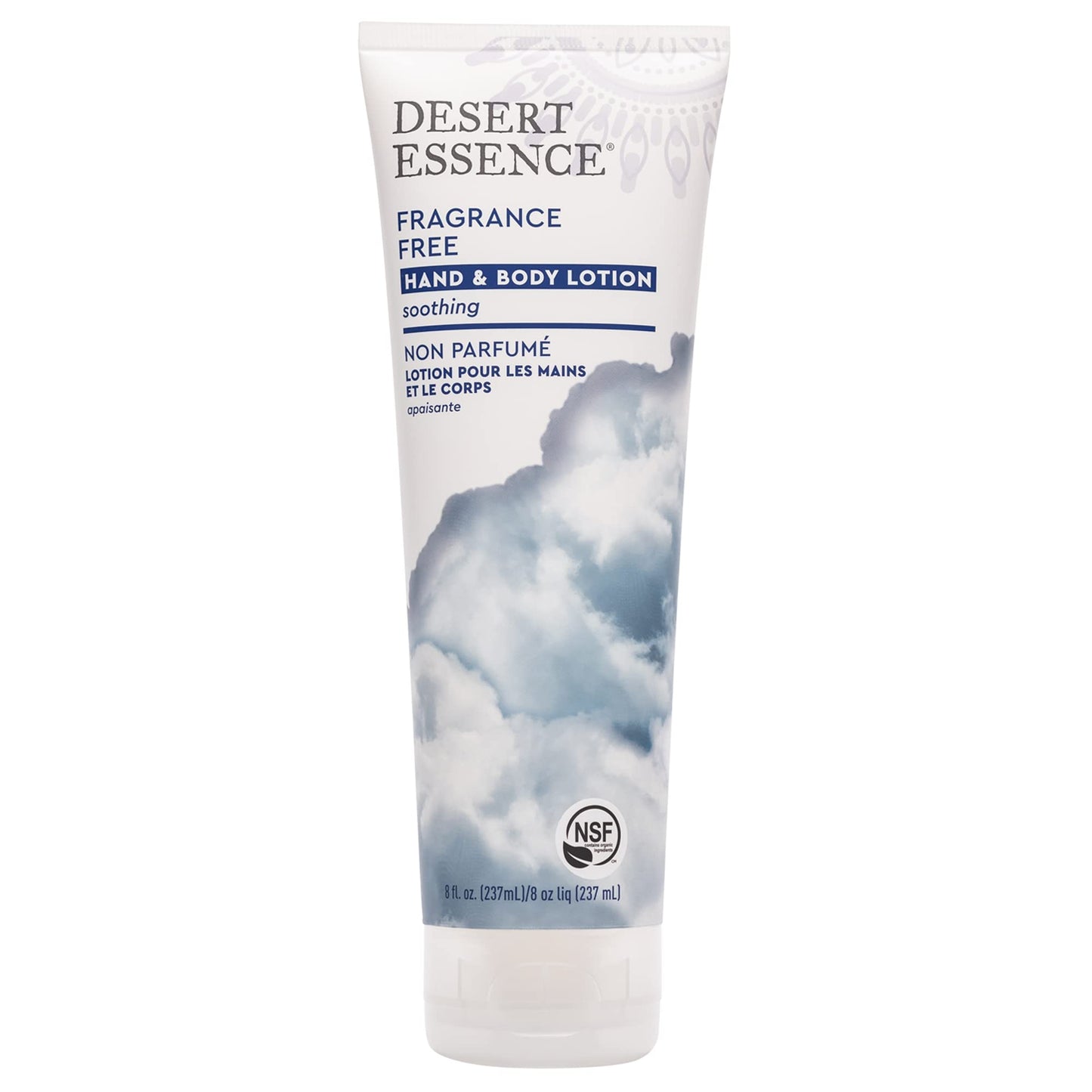 Desert Essence Fragrance Free Hand & Body Lotion - 8 Fl Ounce - Soothing - Aloe Vera - Shea Butter - Green Tea - Coconut Oil - Jojoba Oil Beauty & Personal Care Desert Essence