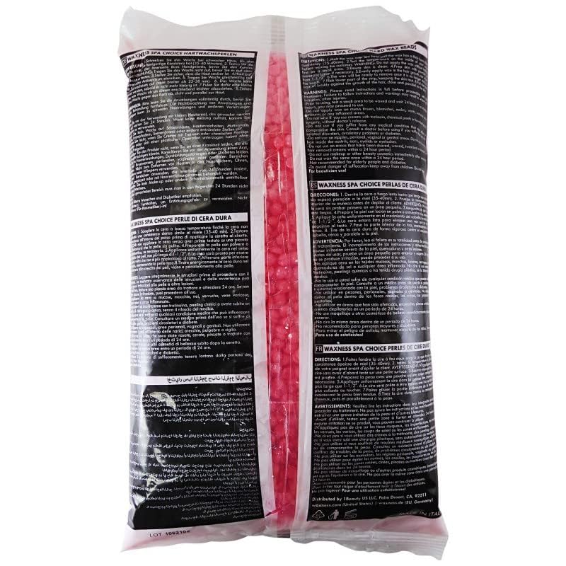 Waxness Passion Fruit Stripless Waxing Kit W-CUBE Black Warmer and 2.2 lb Wax Bag Beauty and Personal Care Waxness