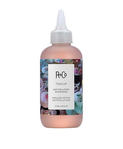 R+Co Teacup Peacholine + Kombucha Detox Rinse 177 ml / 6 oz Beauty & Personal Care R+Co