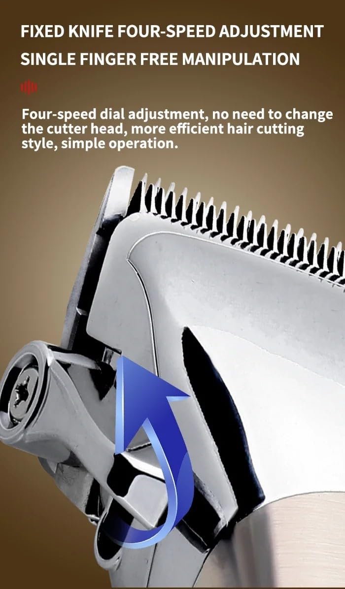 Professional Hair Clippers for Men, Cordless Trimmers Kit with LED Display Electric Beard Trimmer USB Rechargeable Beards Haircut Grooming Gift Beauty and Personal Care QDKVTNDJZ