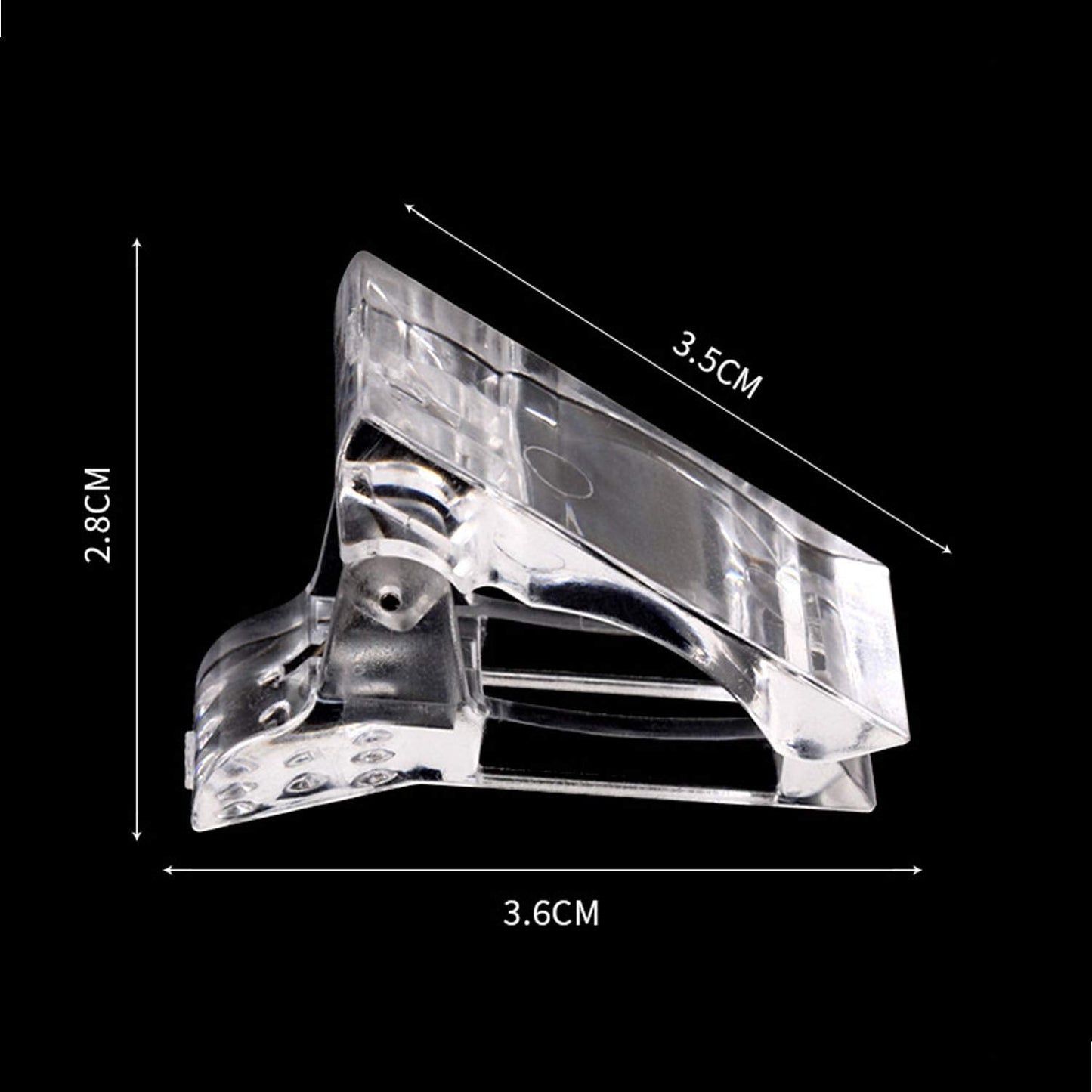 12Pcs Nail Tips Clip for Quick Building Polygel Nail Clips for Polygel Finger Nail Extension Manicure Nail Art Tool with 1Pcs False Nail Tip Trimmer Beauty & Personal Care Benbeno