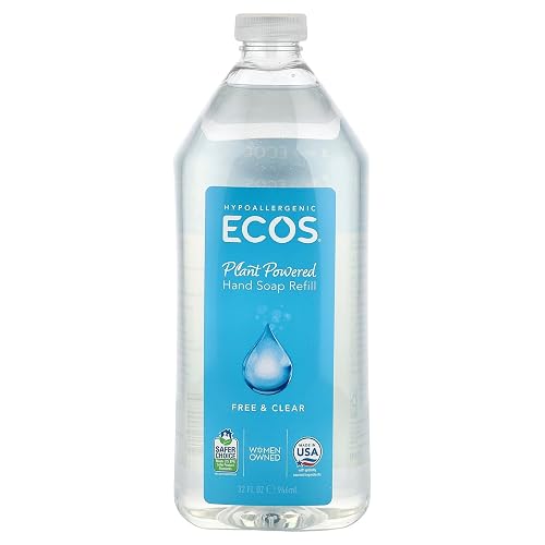ECOS Free And Clear Hand Soap Refill, 32 FZ Beauty & Personal Care ECOS