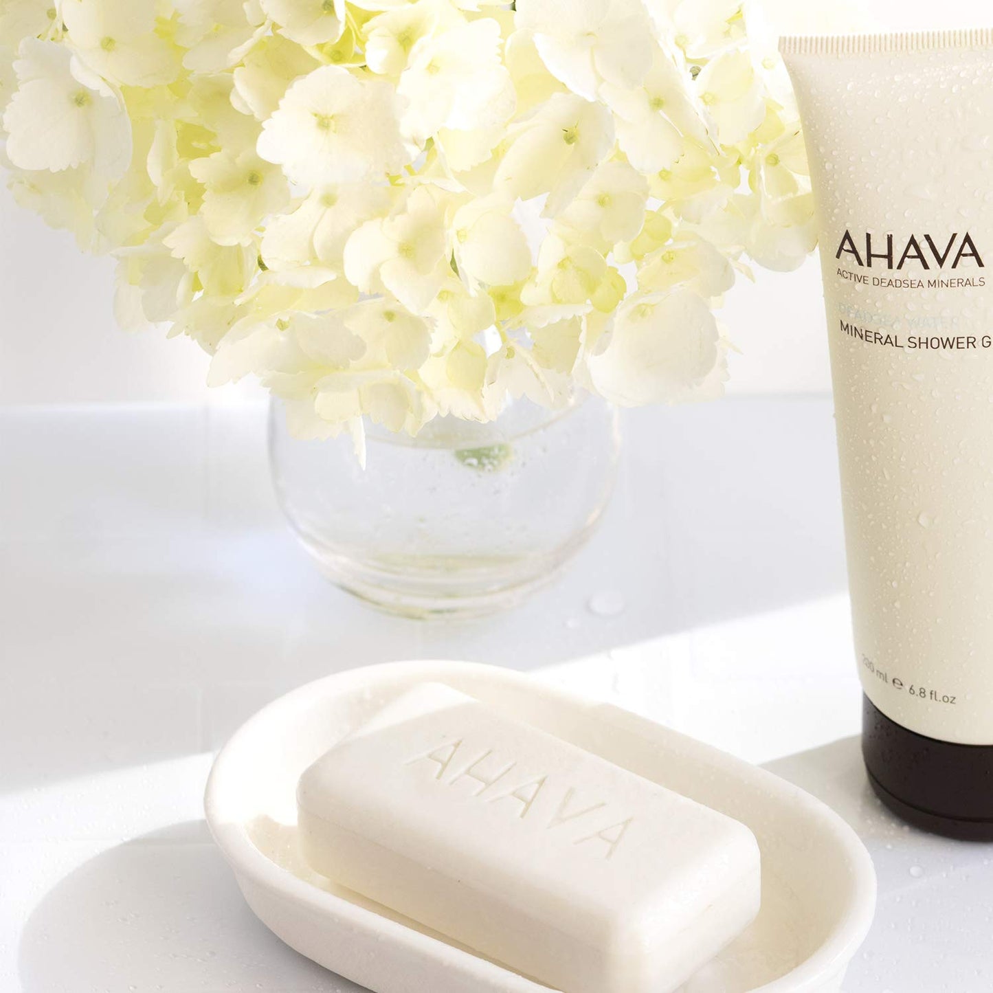 AHAVA Purifying Dead Sea Mud Soap - Face & Body Cleansing Bar to Purify the Skin, Enriched with Exclusive Mineral Blend of Dead Sea Osmoter and Dead Beauty & Personal Care AHAVA