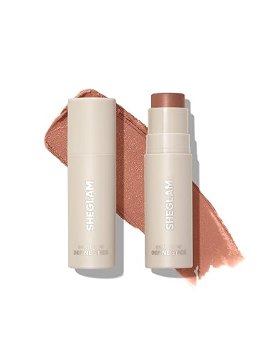SHEGLAM Snatch 'n' Define Cream Contour Stick Long Lasting Highly Pigmented Sweat Proof Face Bronzer Makeup -Tawny Amber Beauty & Personal Care SHEGLAM