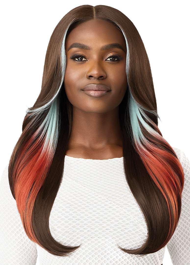 Outre Lace Front Wig - Melted Hairline - MH 110 (4/3DRFF SEAFOAM ORANGE)